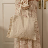 Zora Ruffled Shopping Bag