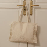 Zora Ruffled Shopping Bag